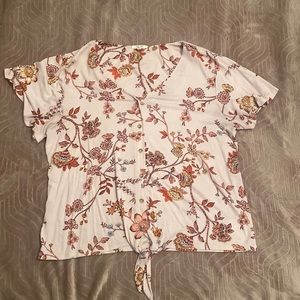 Maurice’s floral blouse